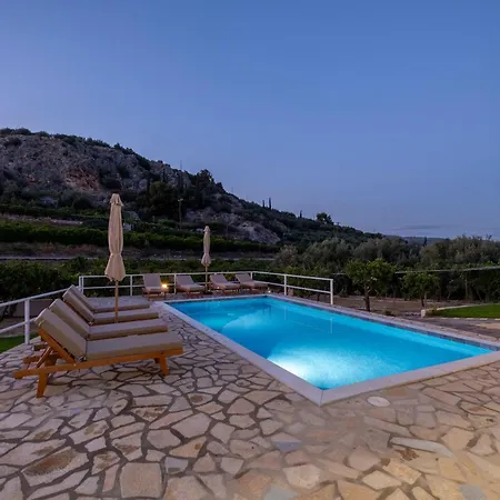 Tolo Villa Natura With Pool For 8 - Private, Luxury Accommodation Exterior photo
