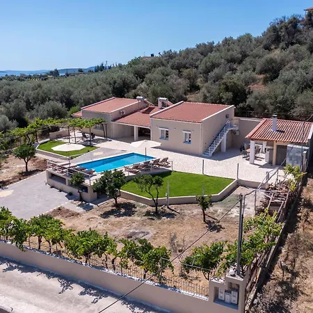 Tolo Villa Natura With Pool For 8 - Private, Luxury Accommodation Exterior photo