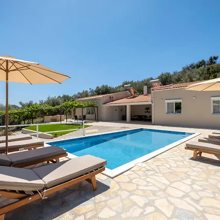 Tolo Villa Natura With Pool For 8 - Private, Luxury Accommodation Exterior photo
