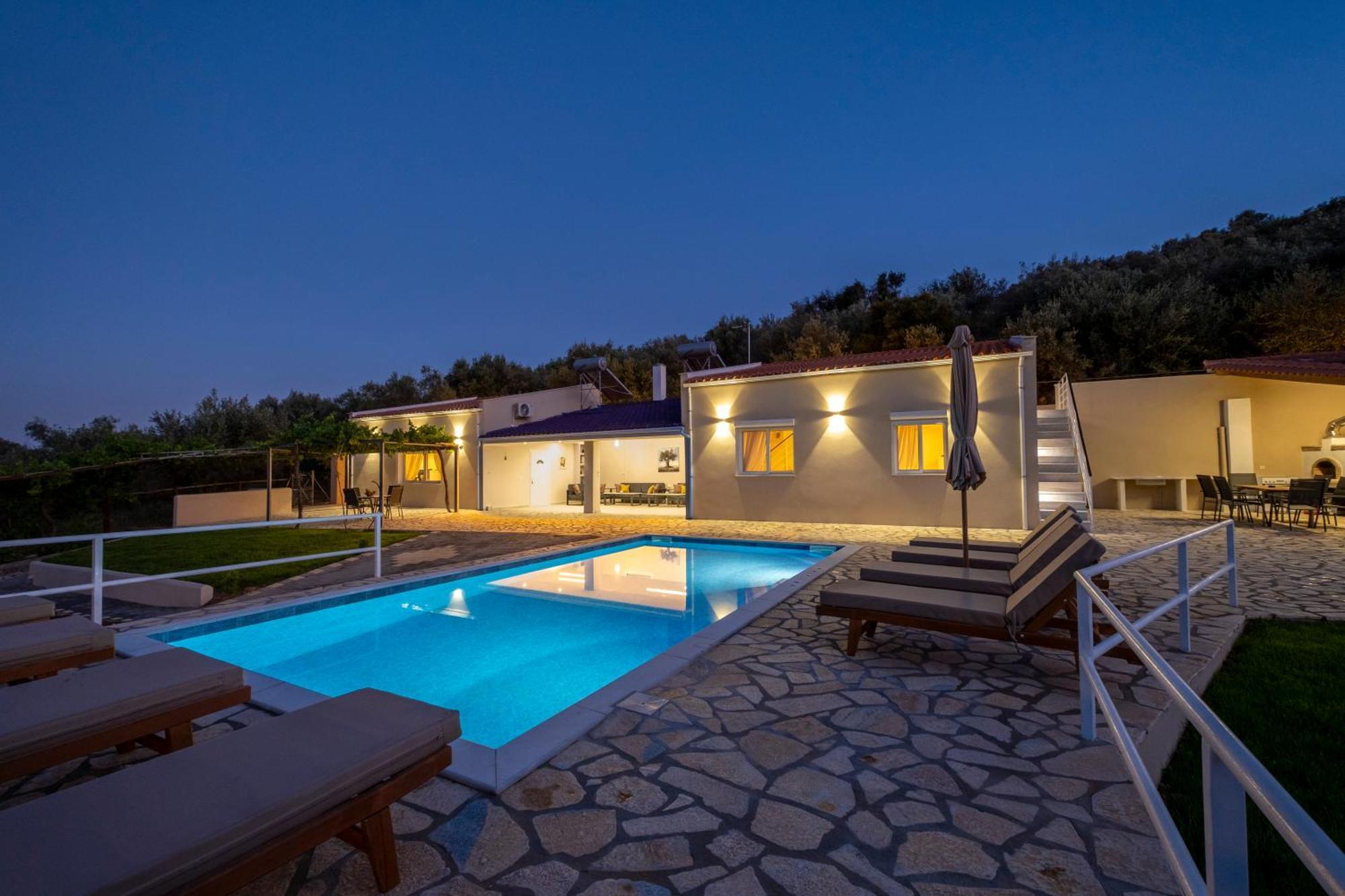 Villa Natura With Pool For 8 - Private, Luxury Tolo