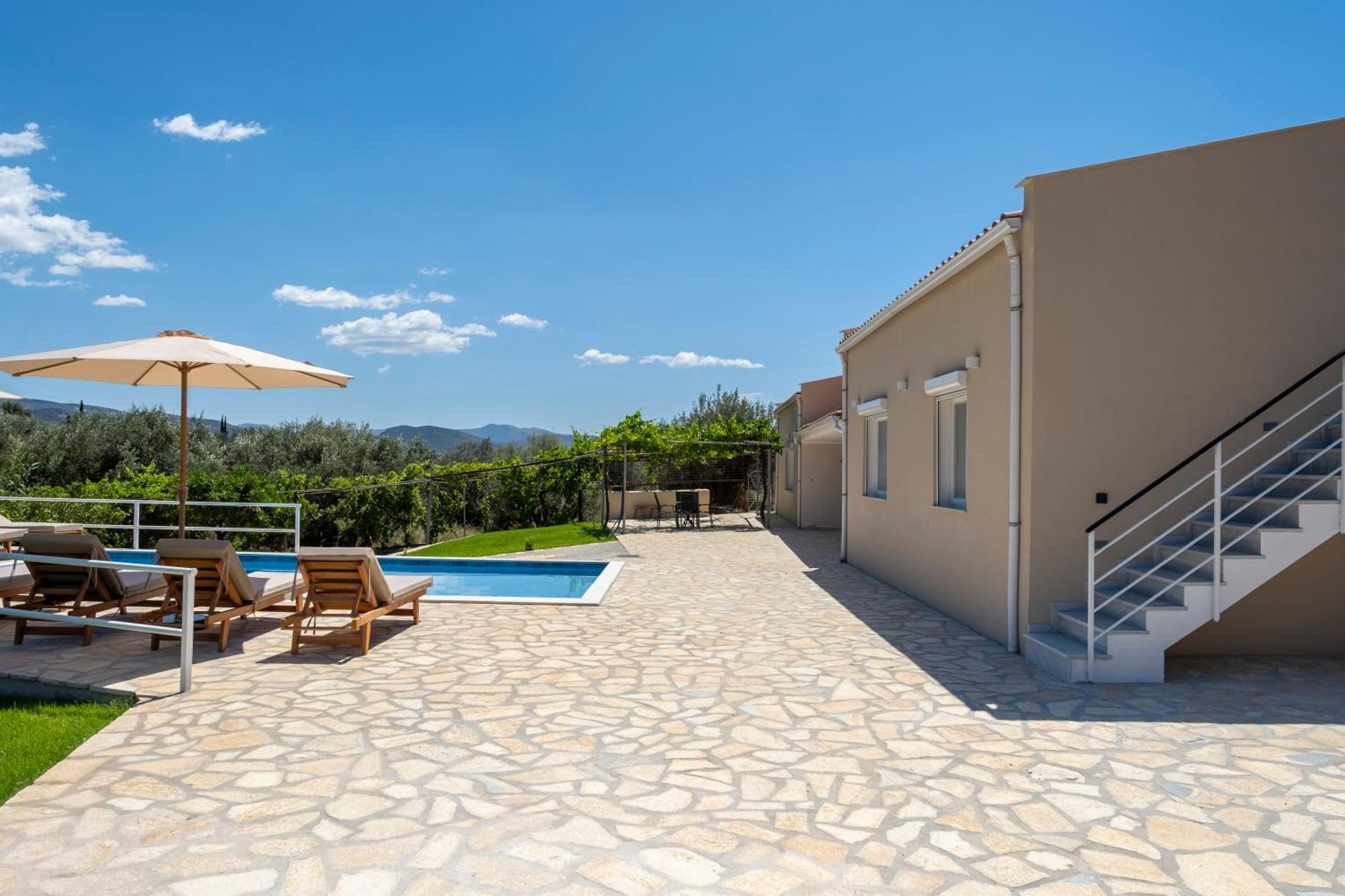 Natura With Pool For 8 - Private, Luxury Villa Tolo